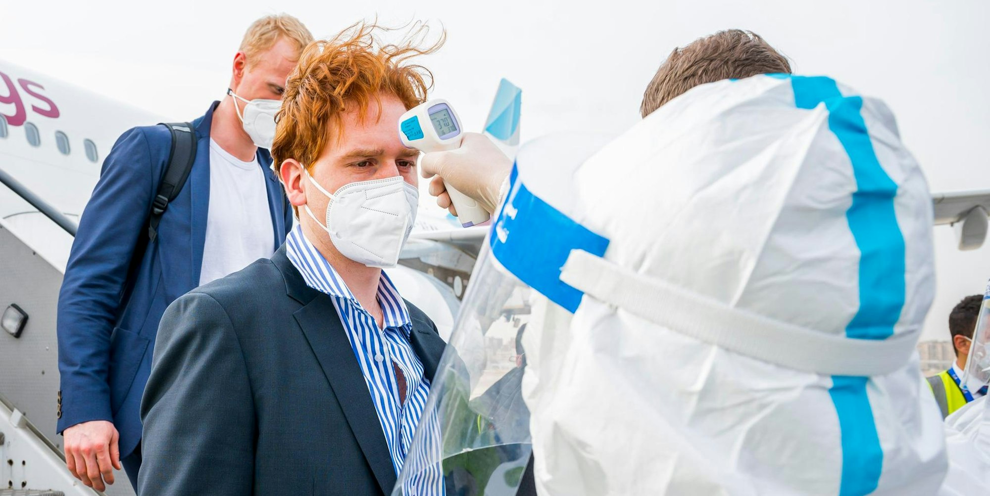 Ankunft Nationalmannschaft Kairo