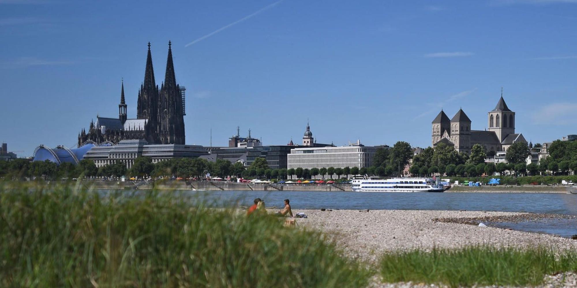 Köln Sonne 4 dpa