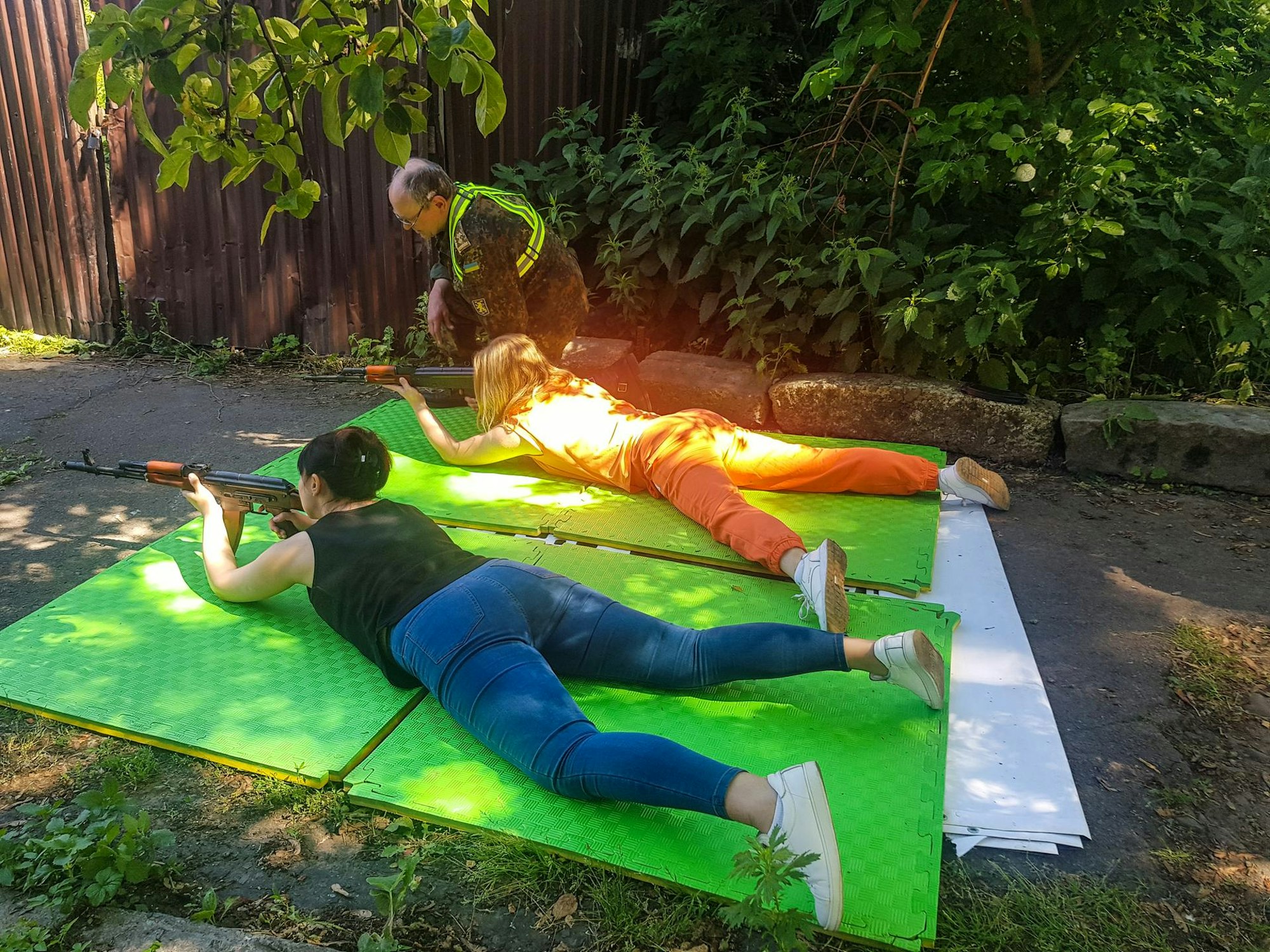 Solomia Waffentraining