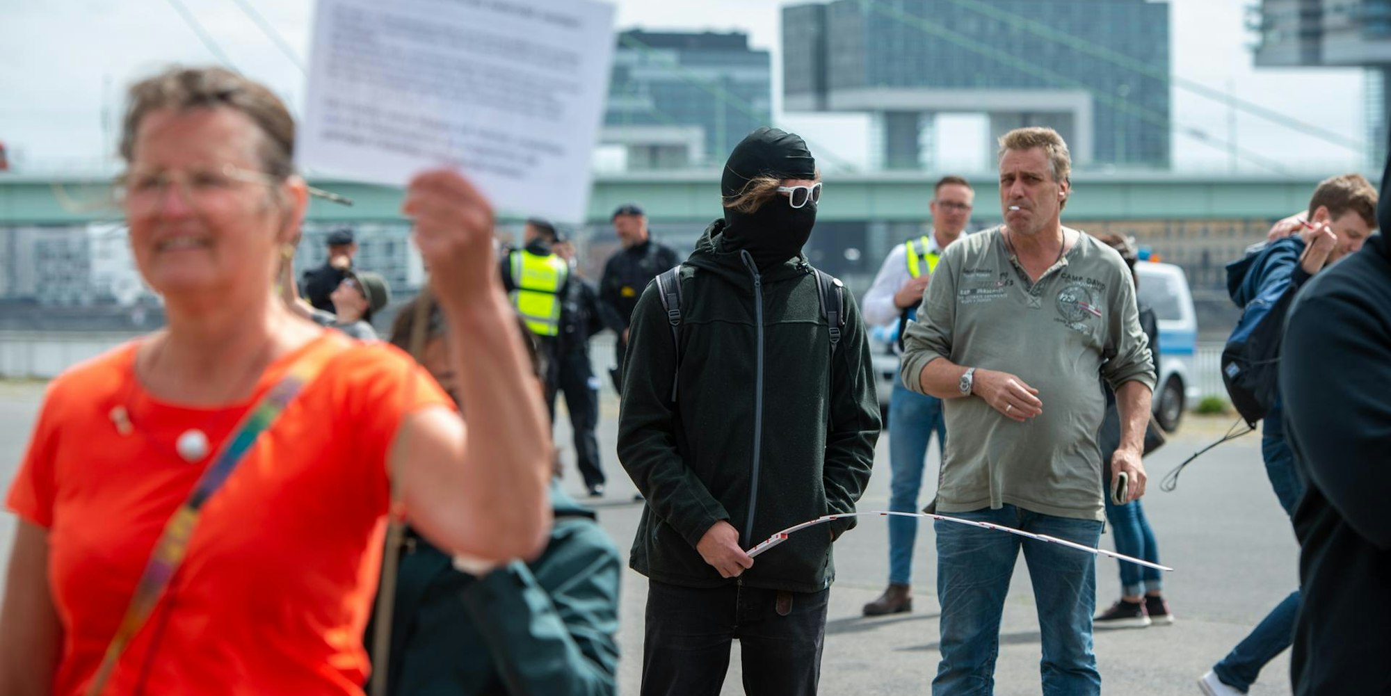 Köln Demo Corona Mai