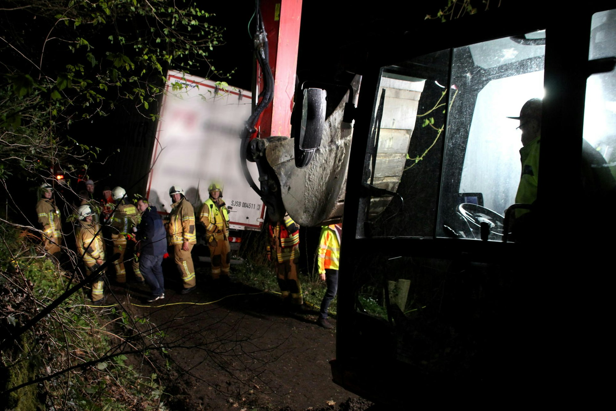 Laster im Wald Siegburg ROHRMOSER