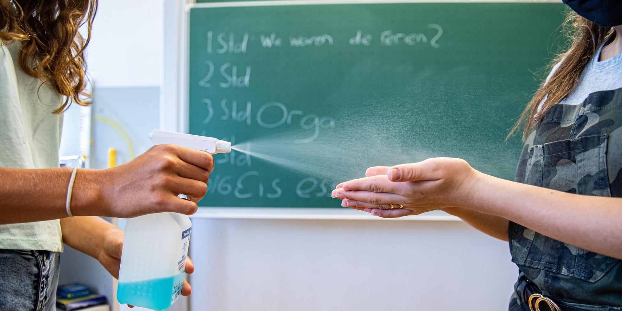 Schule Desinfektion