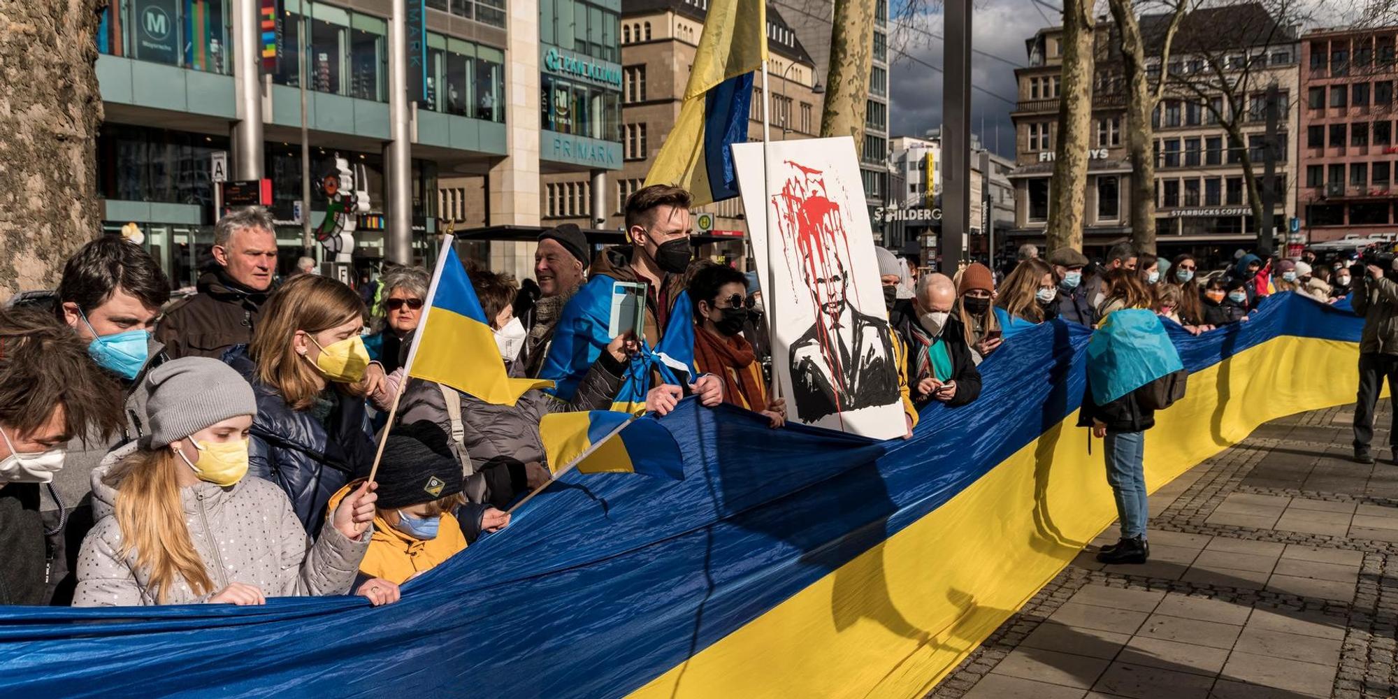Demo Ukraine Neumarkt