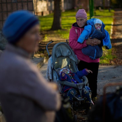 Kinder Ukraine Spielplatz