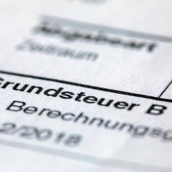 Ausschnitt des Schreibens zur Berechnung der Grundsteuer-Erklärung.