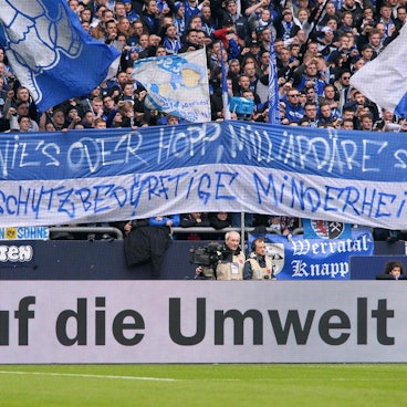 Schalke Protest gegen Hopp