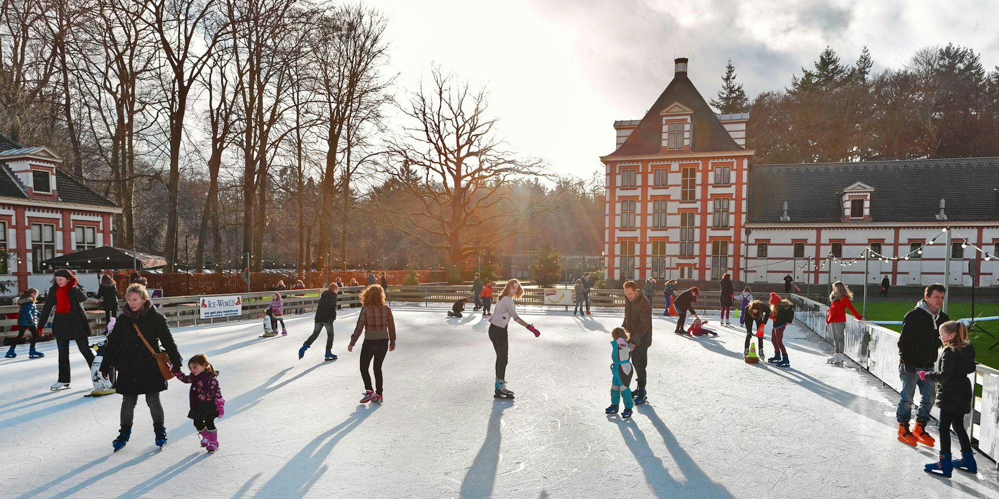 IJsbaan, Winterpaleis Het Loo. Foto Hesmerg (HR)