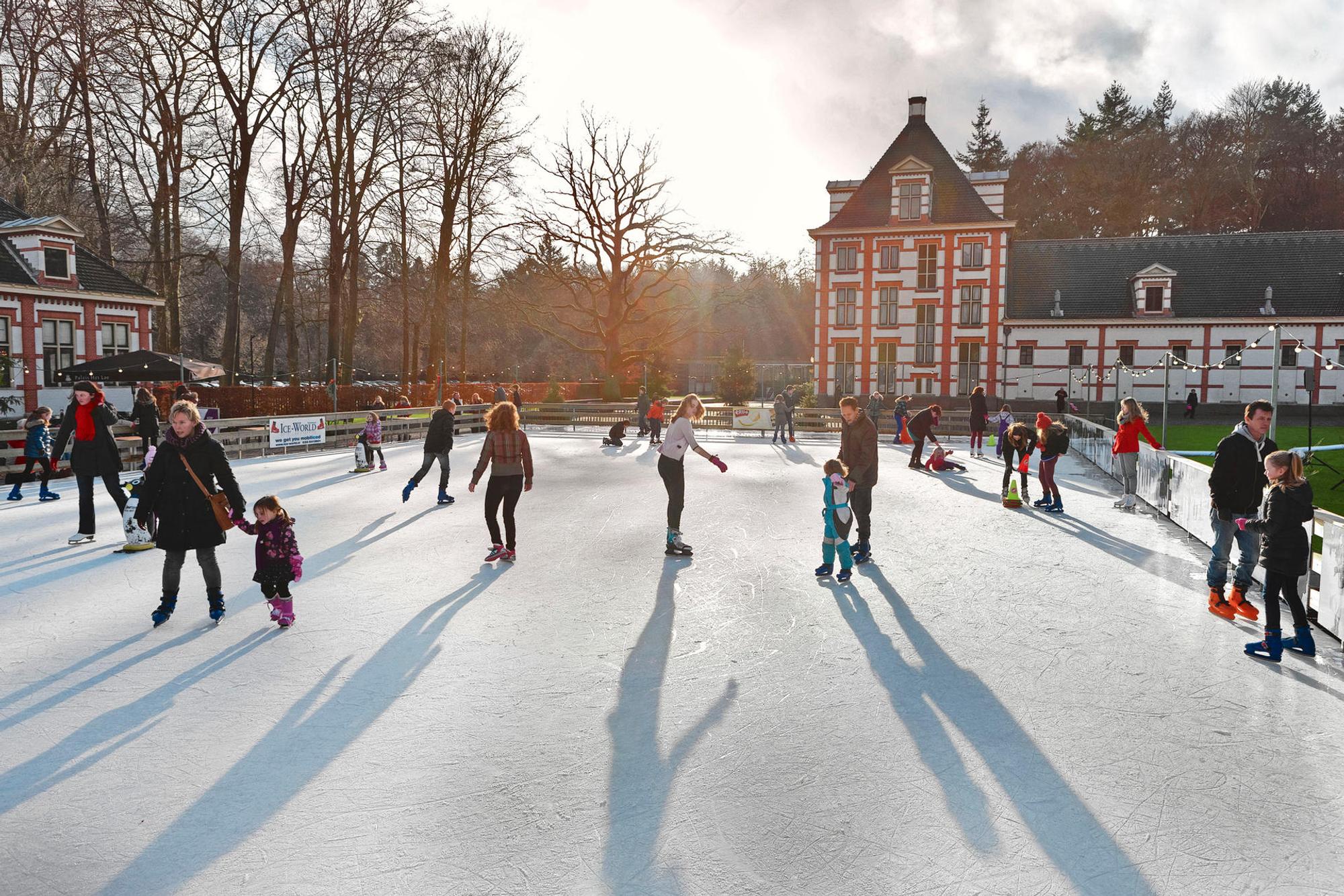 IJsbaan, Winterpaleis Het Loo. Foto Hesmerg (HR)