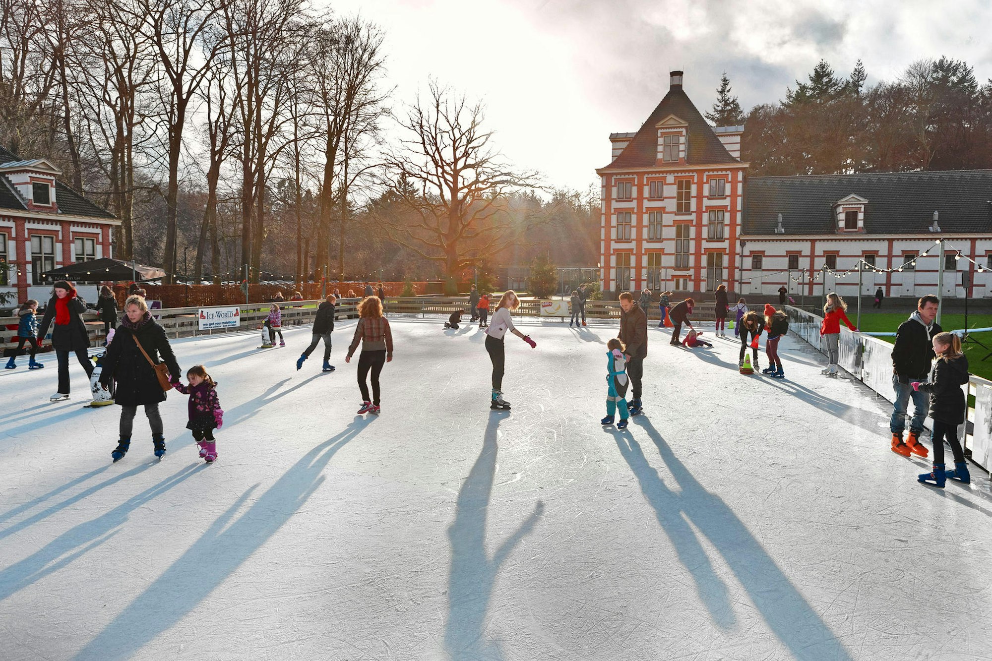 IJsbaan, Winterpaleis Het Loo. Foto Hesmerg (HR)
