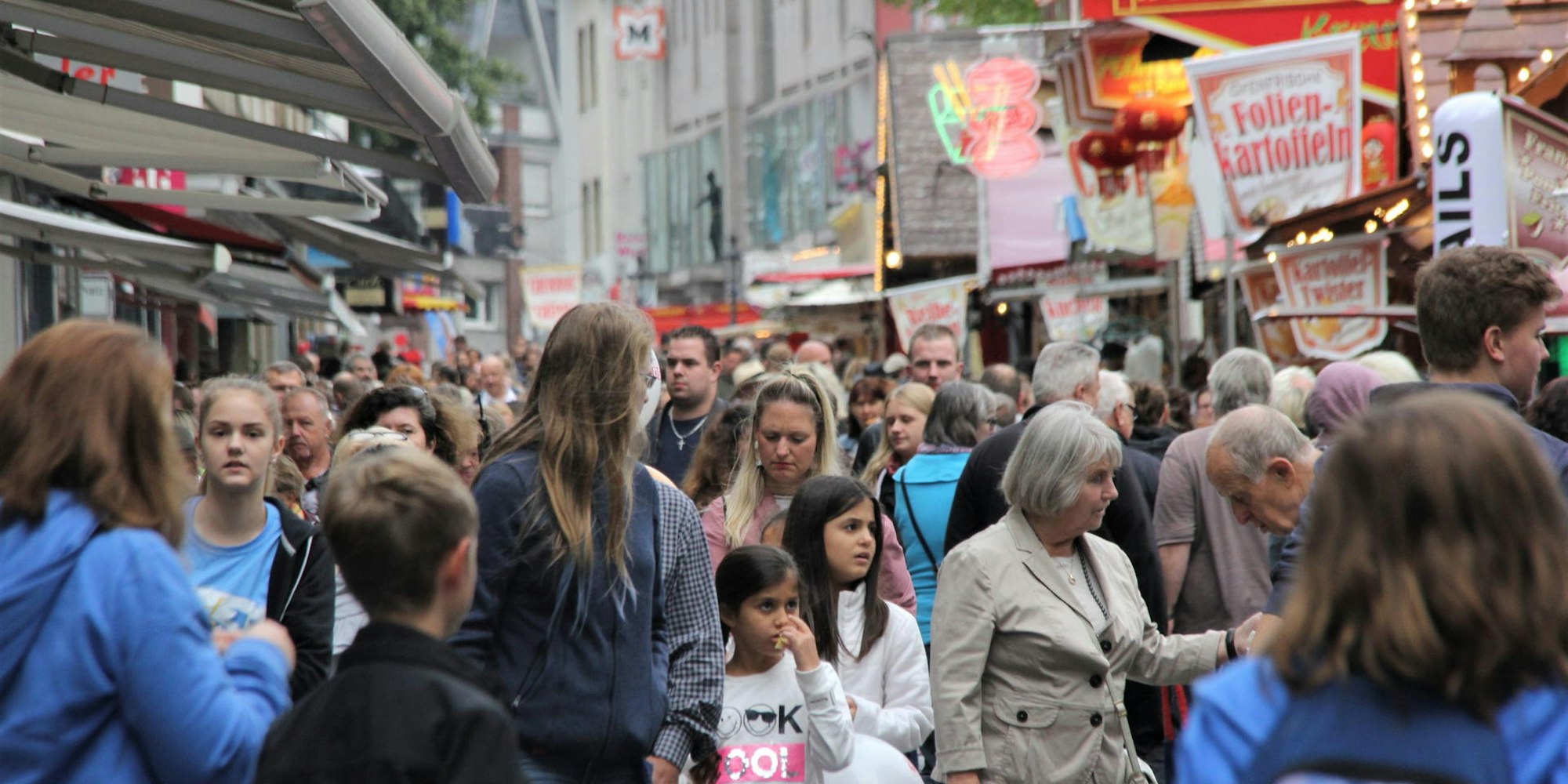 Siegburg Stadtfest Publikum