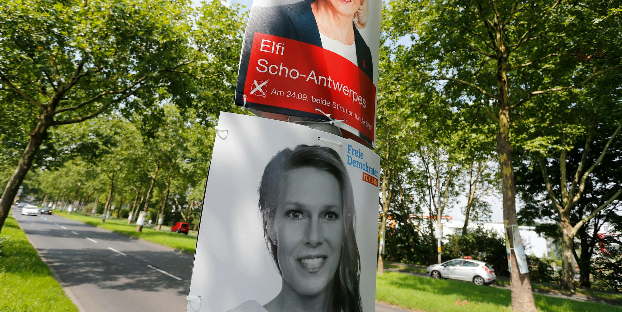 Wahlplakate Köln