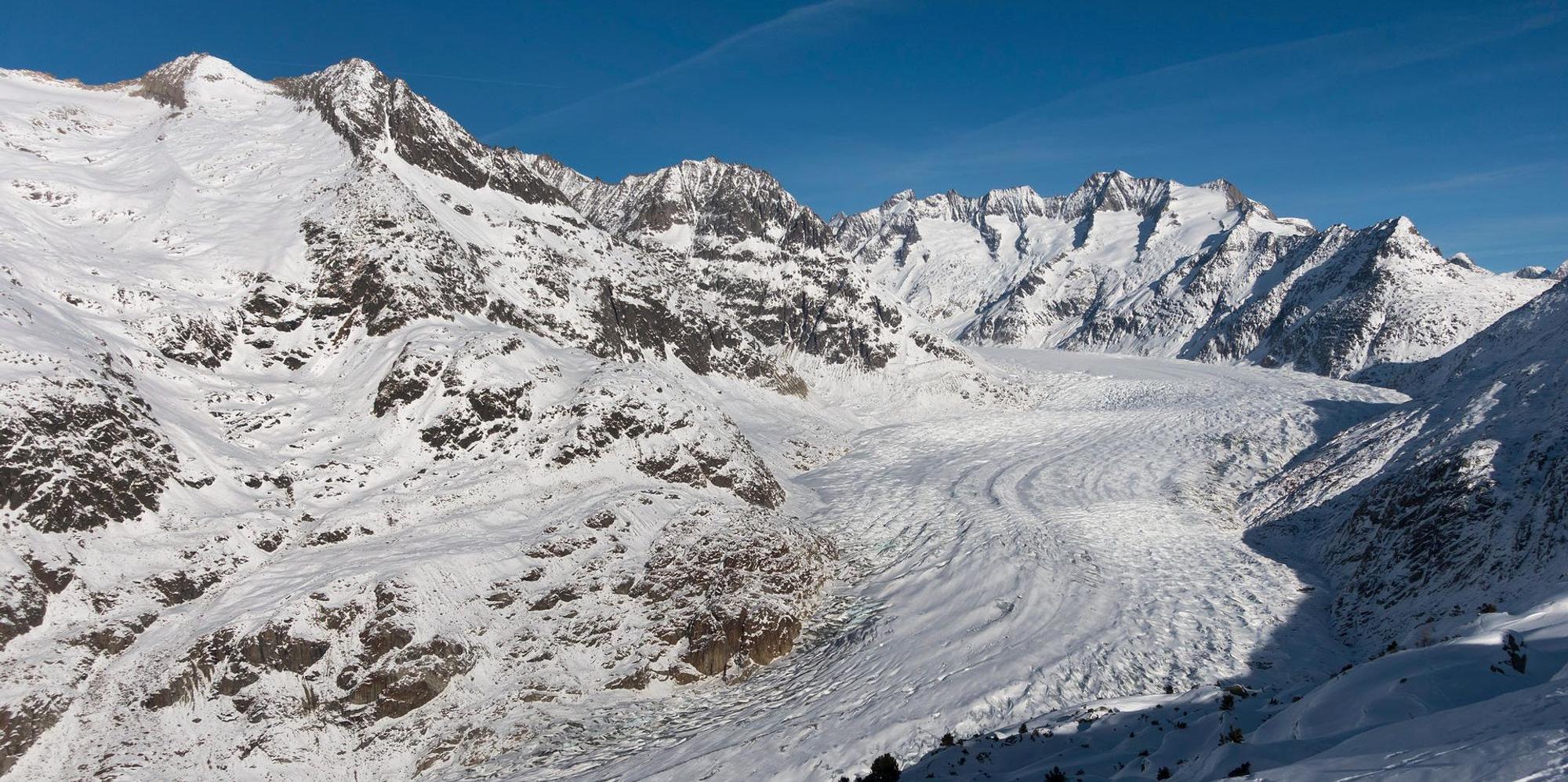 Gletscher Moosfluh