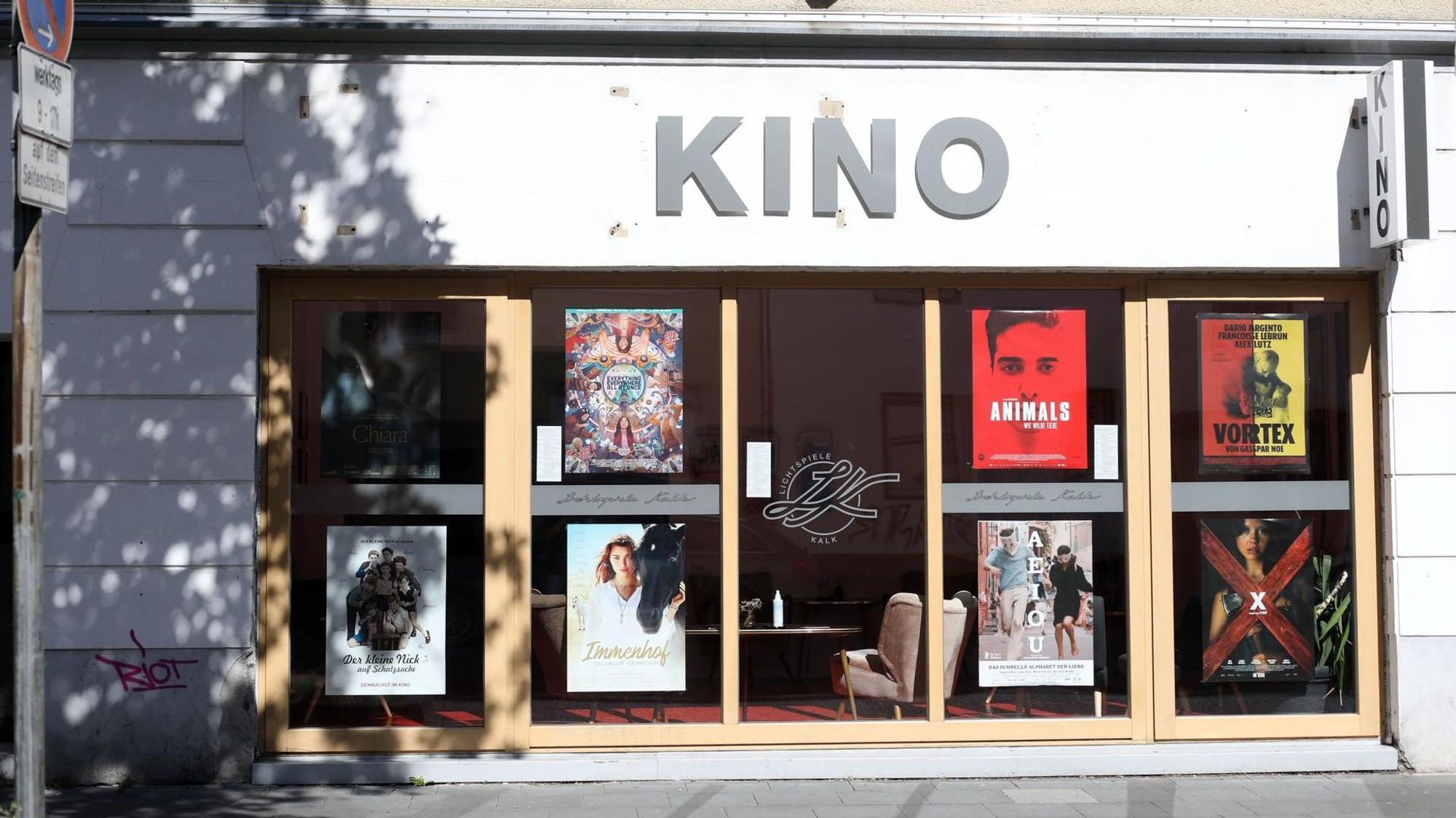 Eingangsbereich eines Kinos