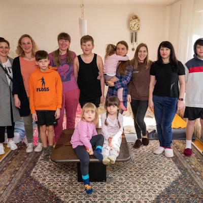13-köpfige Familie in Köln