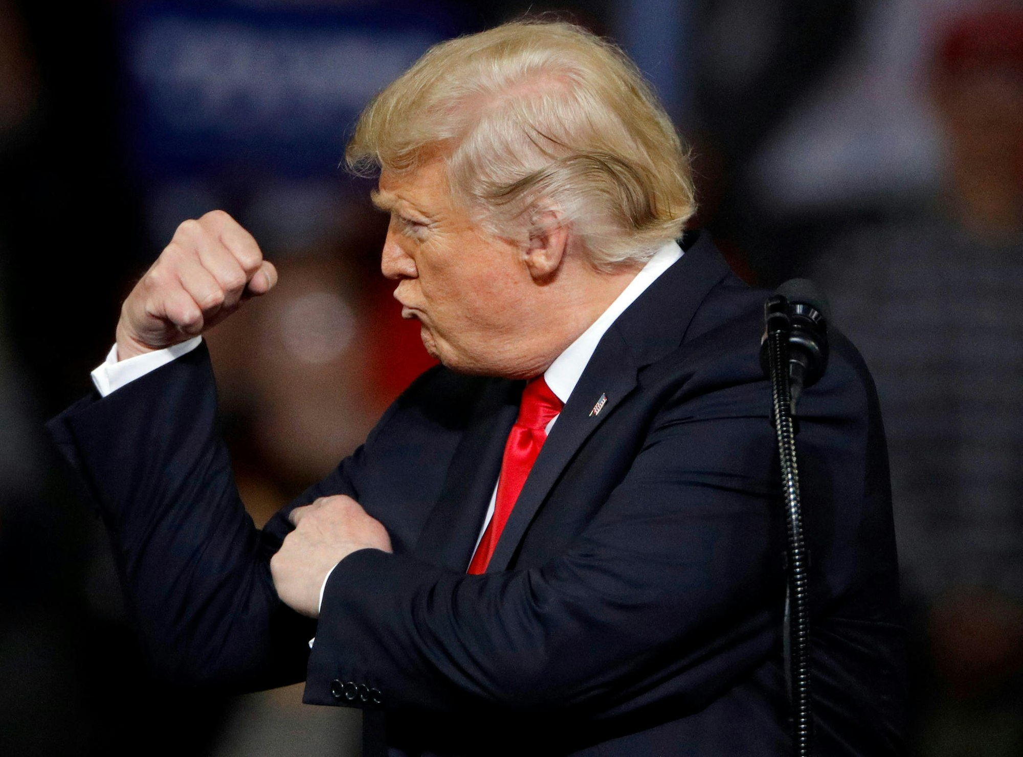 Donald Trump Muskeln