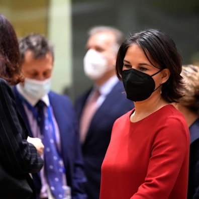 Baerbock in Brüssel 240122