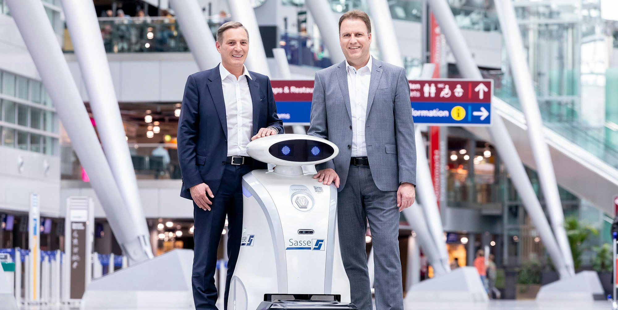 Putzroboter Düsseldorf Airport