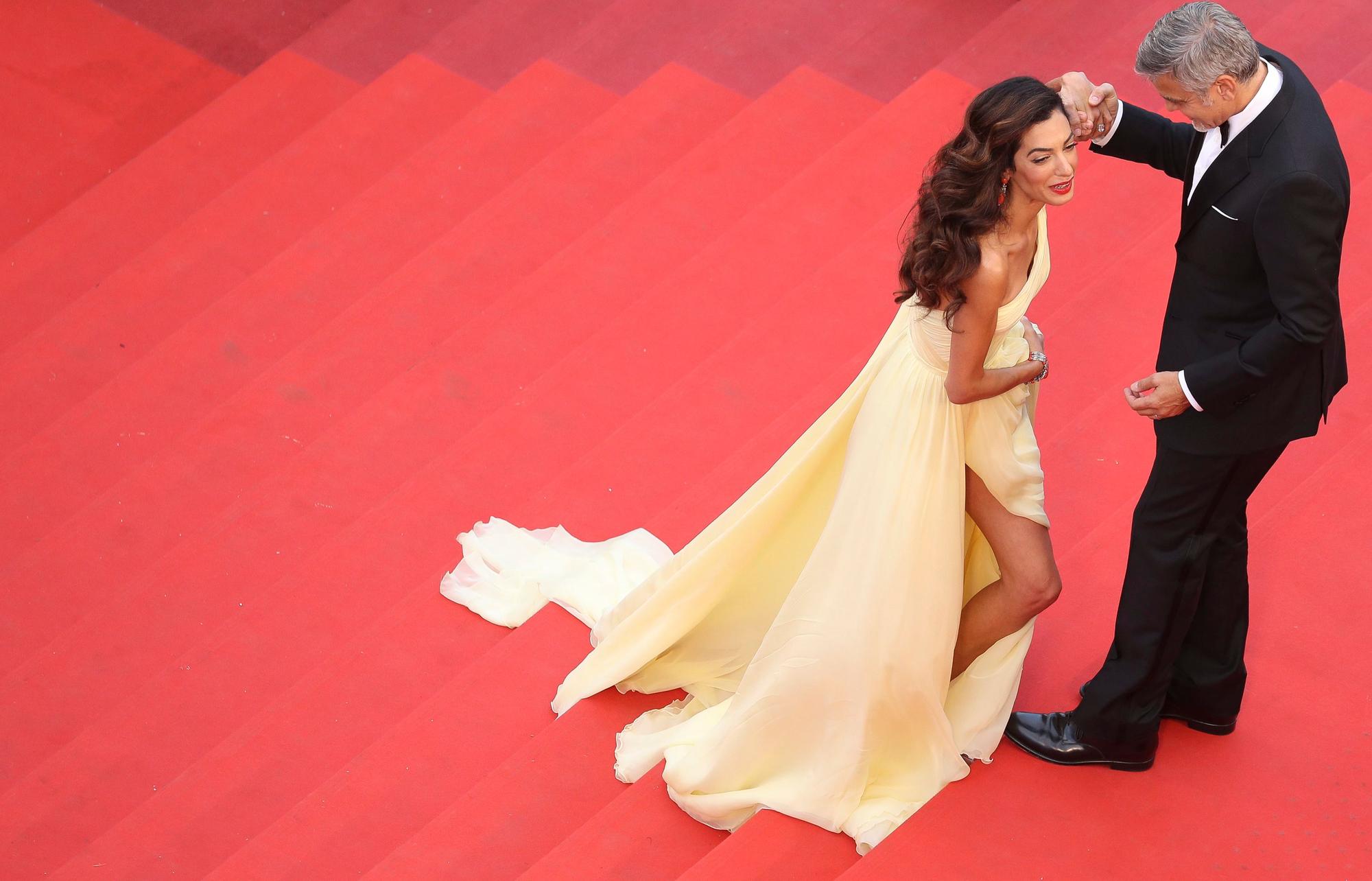 George und Amal Clooney