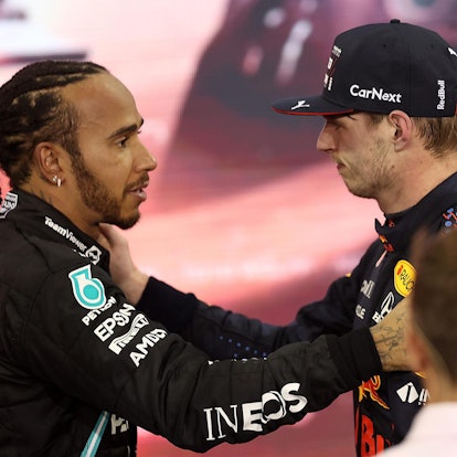 Verstappe Hamilton