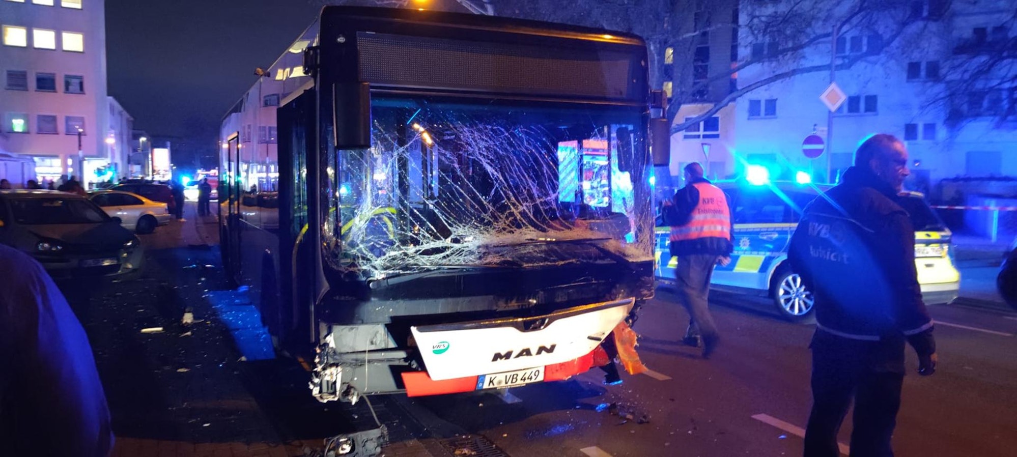 Unfall Buchforst Bus