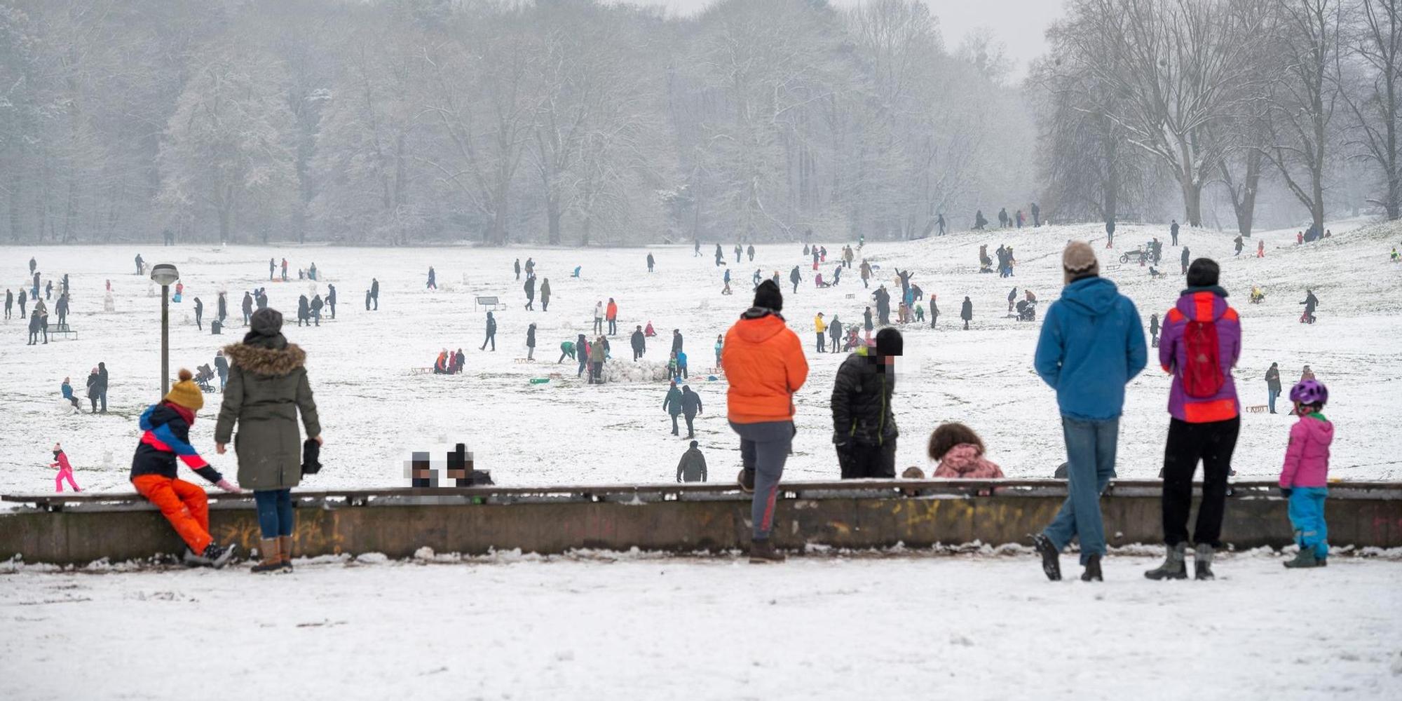 Schnee Bethovenpartk