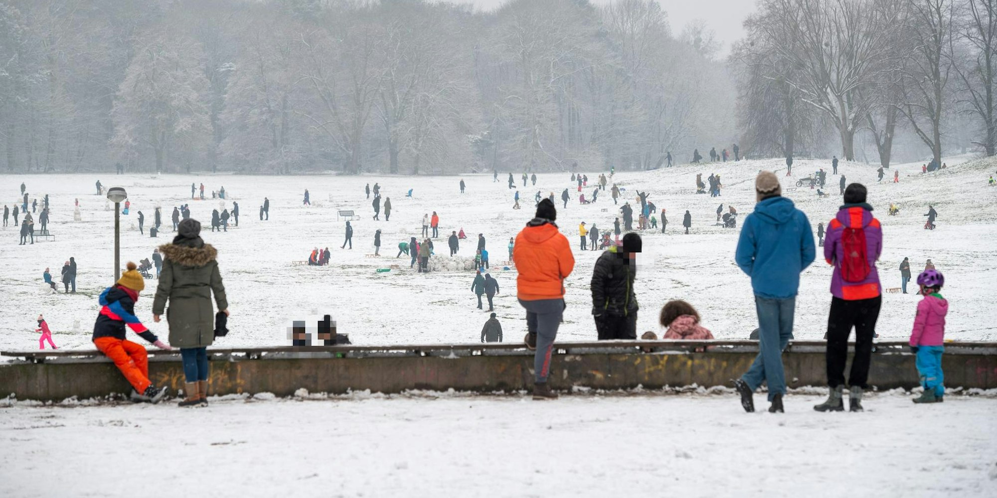 Schnee Bethovenpartk