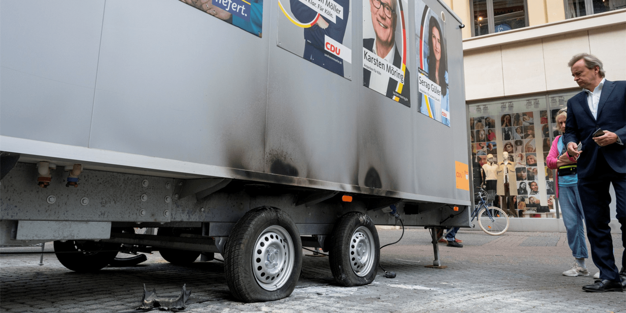 CDU Petelkau Wahlkampfbus