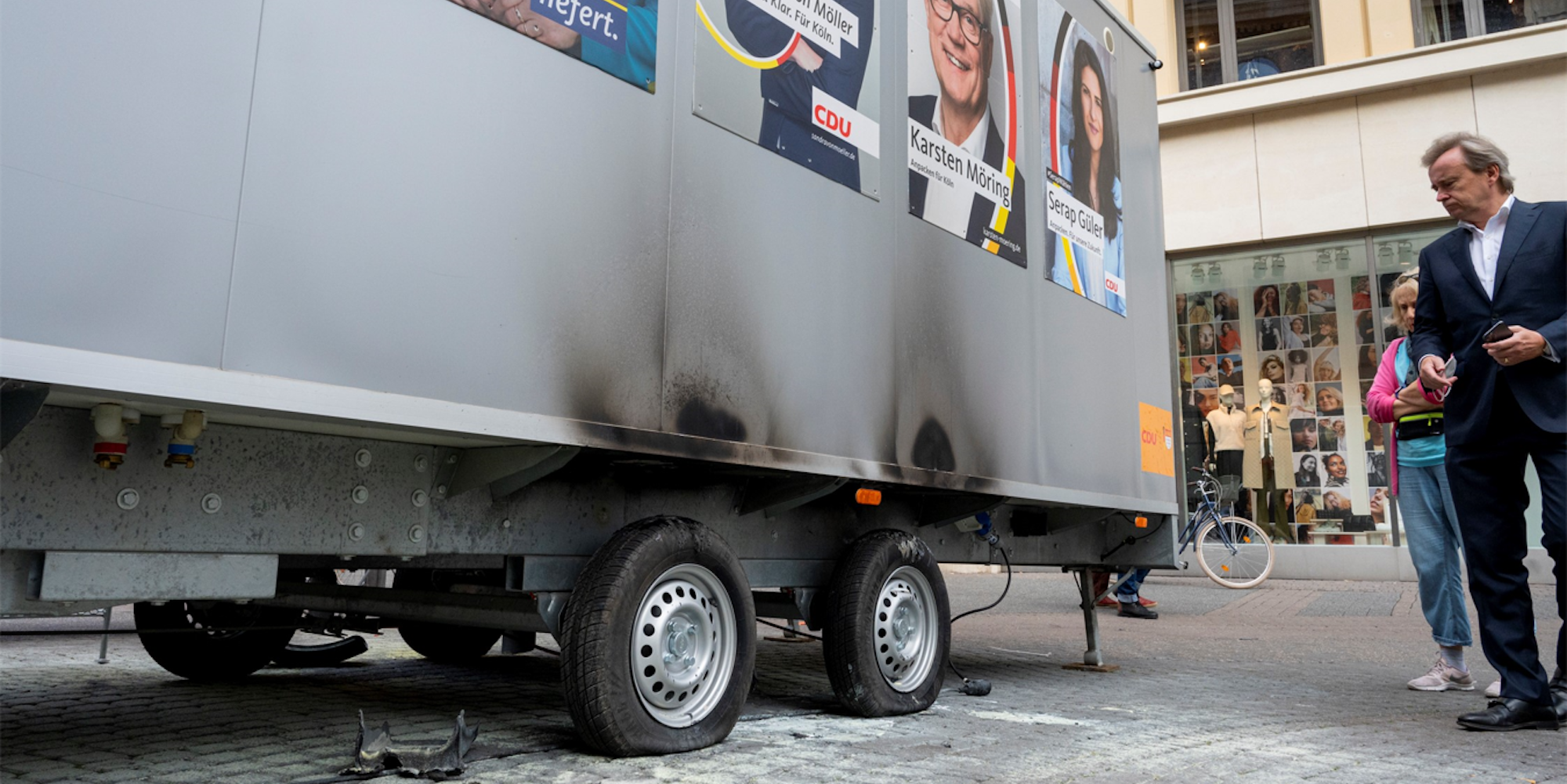 CDU Petelkau Wahlkampfbus