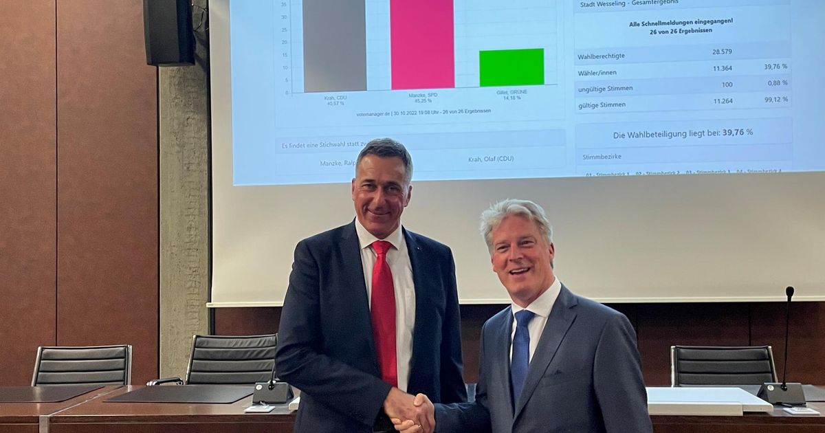 Olaf Ralph Wesseling: Ralph Manzke und Olaf Krah treten in Stichwahl an | Kölner ...