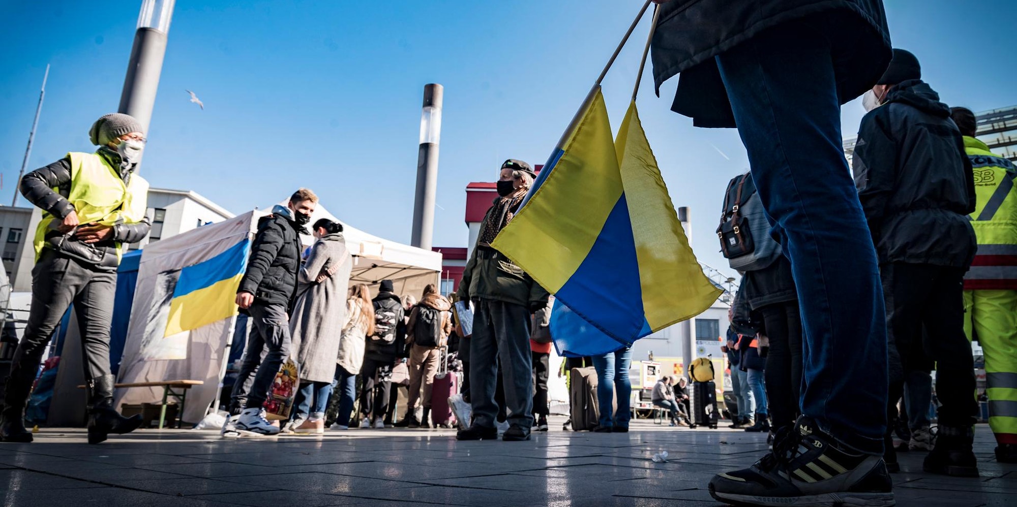 Breslauer Platz geflüchtete