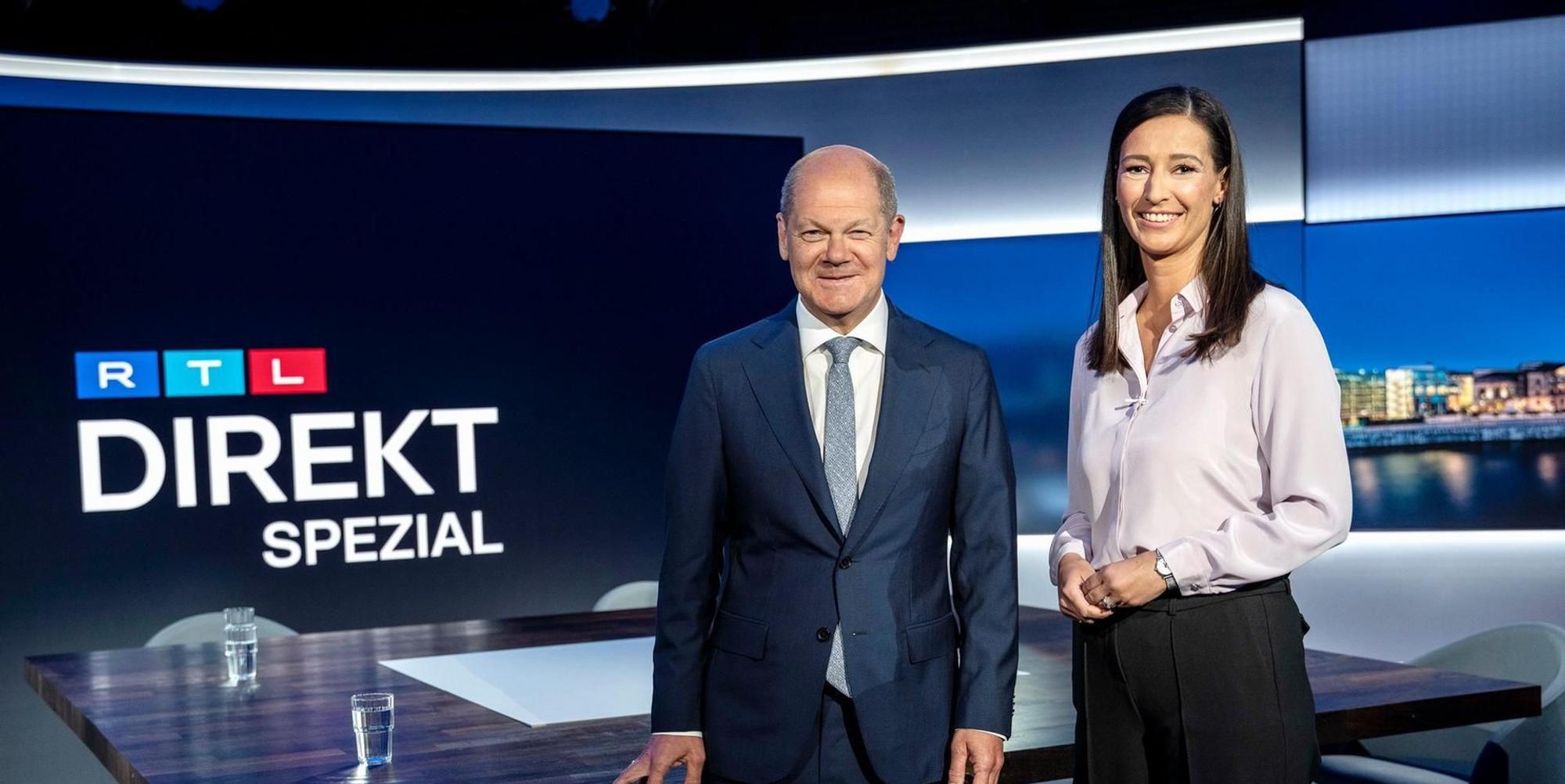 Olaf SCholz RTL
