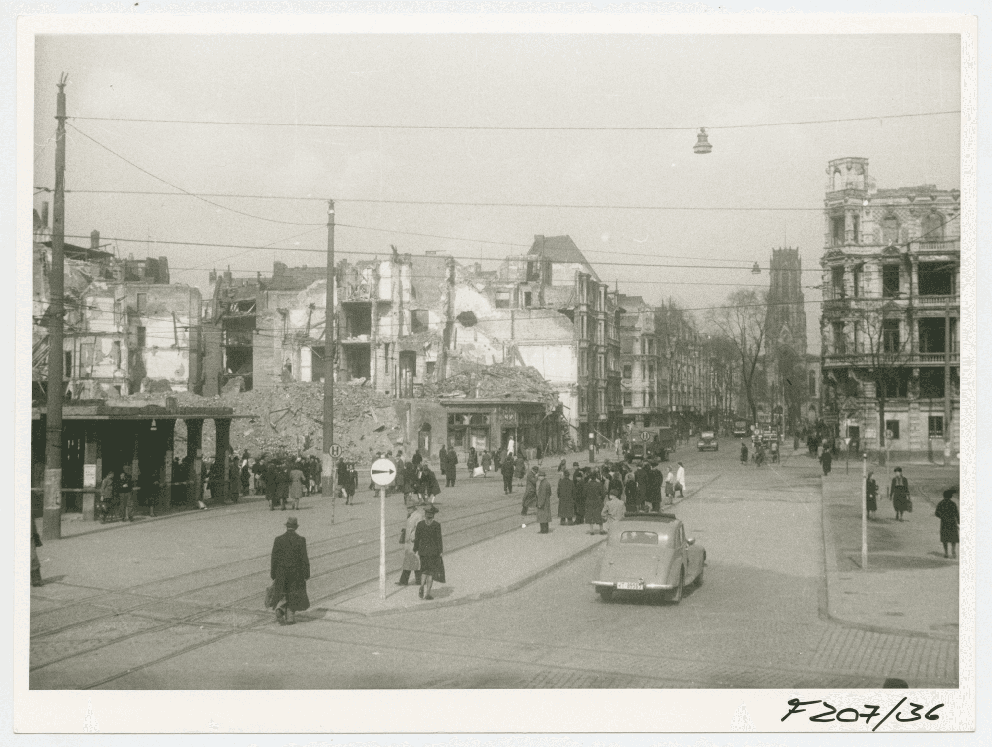 Straßenaufnahme