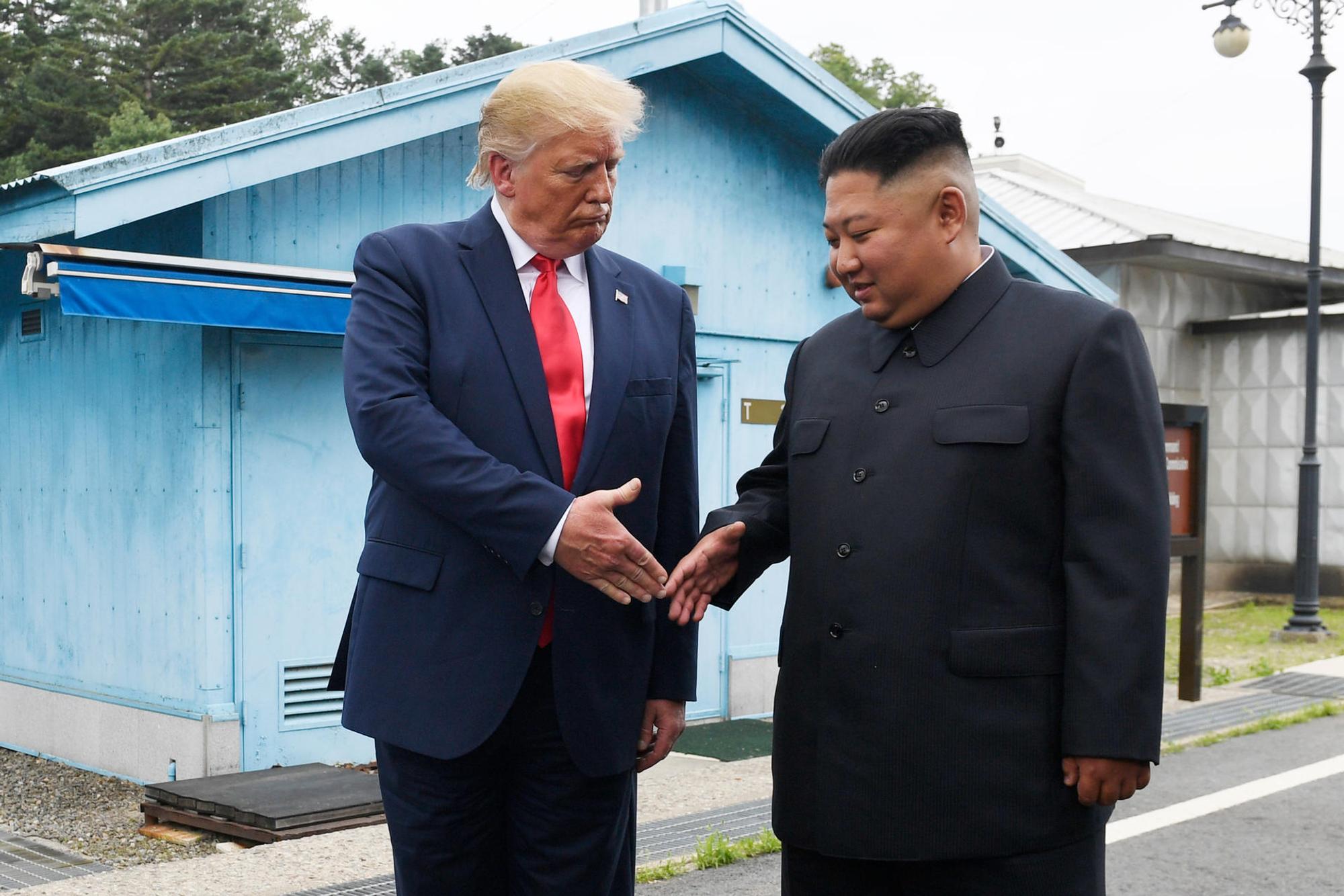 Kim Jong Un und Trump