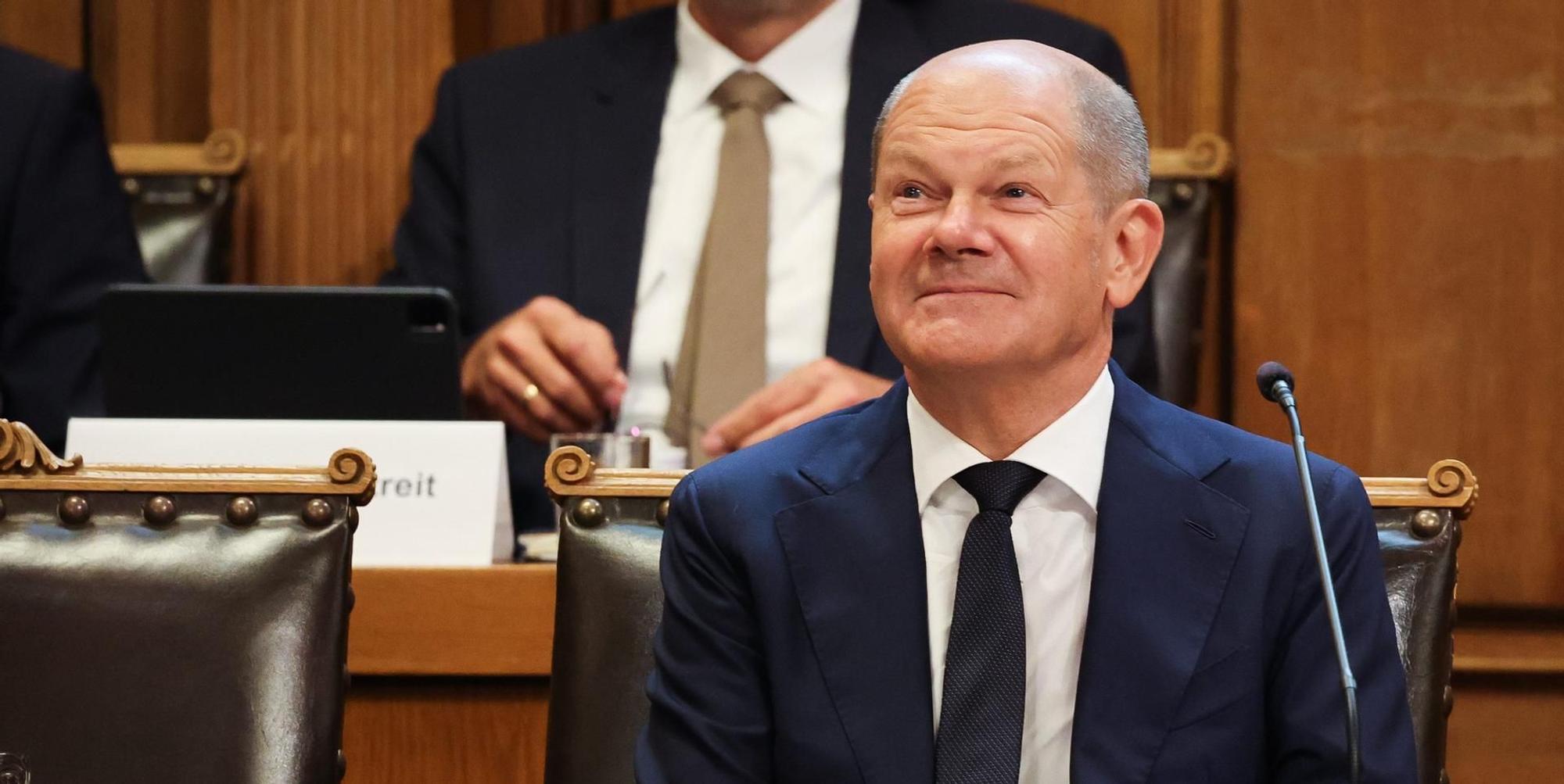 Olaf Scholz im U-Ausschuss