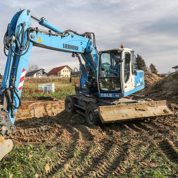 Eigenheim Baustelle