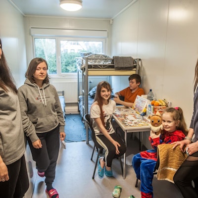 Ukraine Geflüchtete Leverkusen