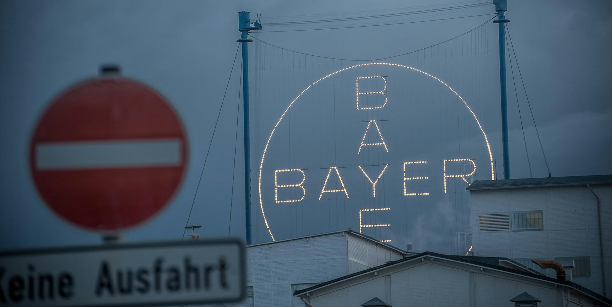 Bayerkreuz Stoppschild