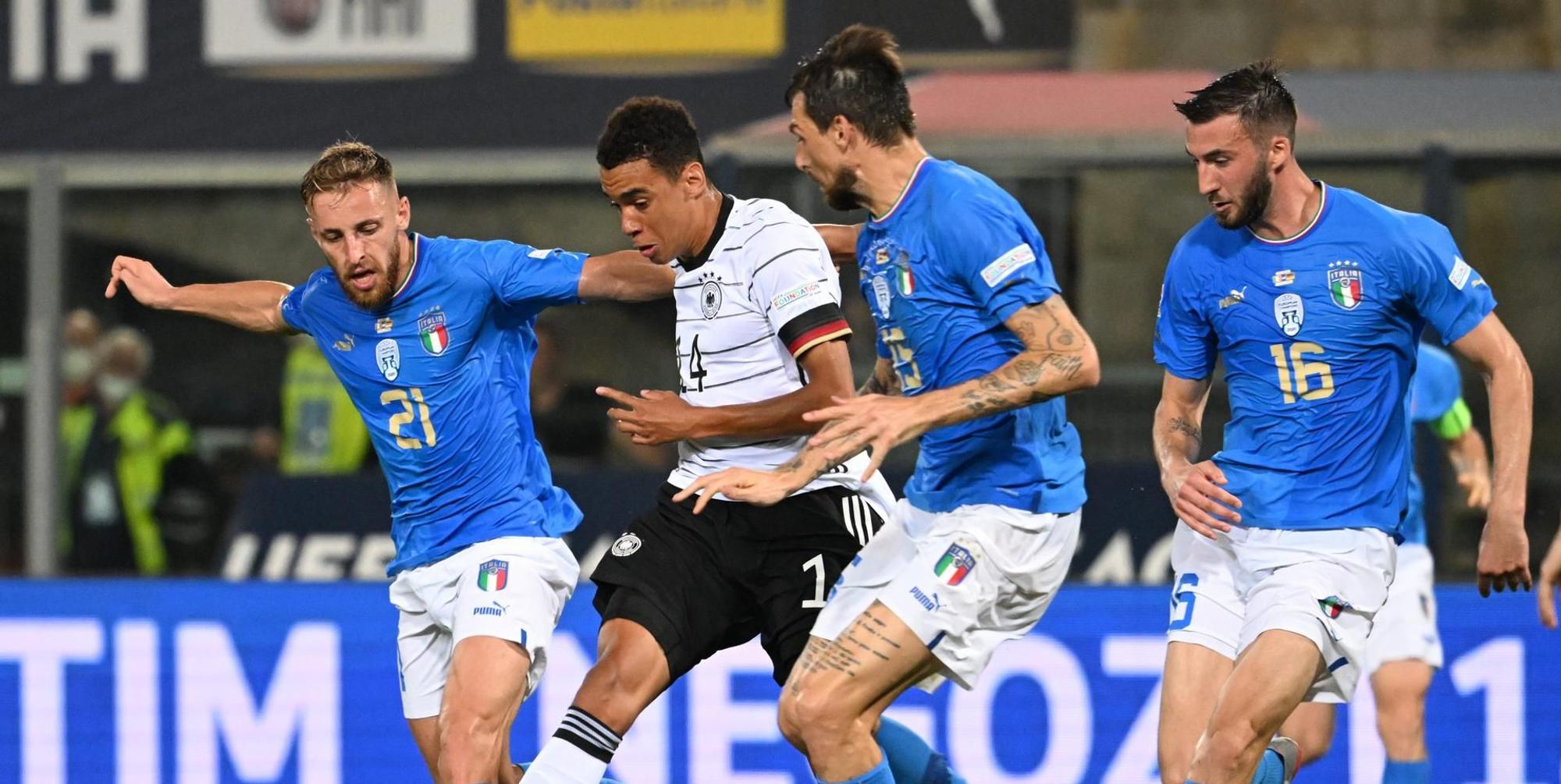Musiala gegen Italien