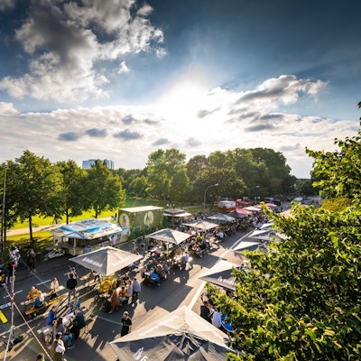 Biergarten Vogelsanger dpa