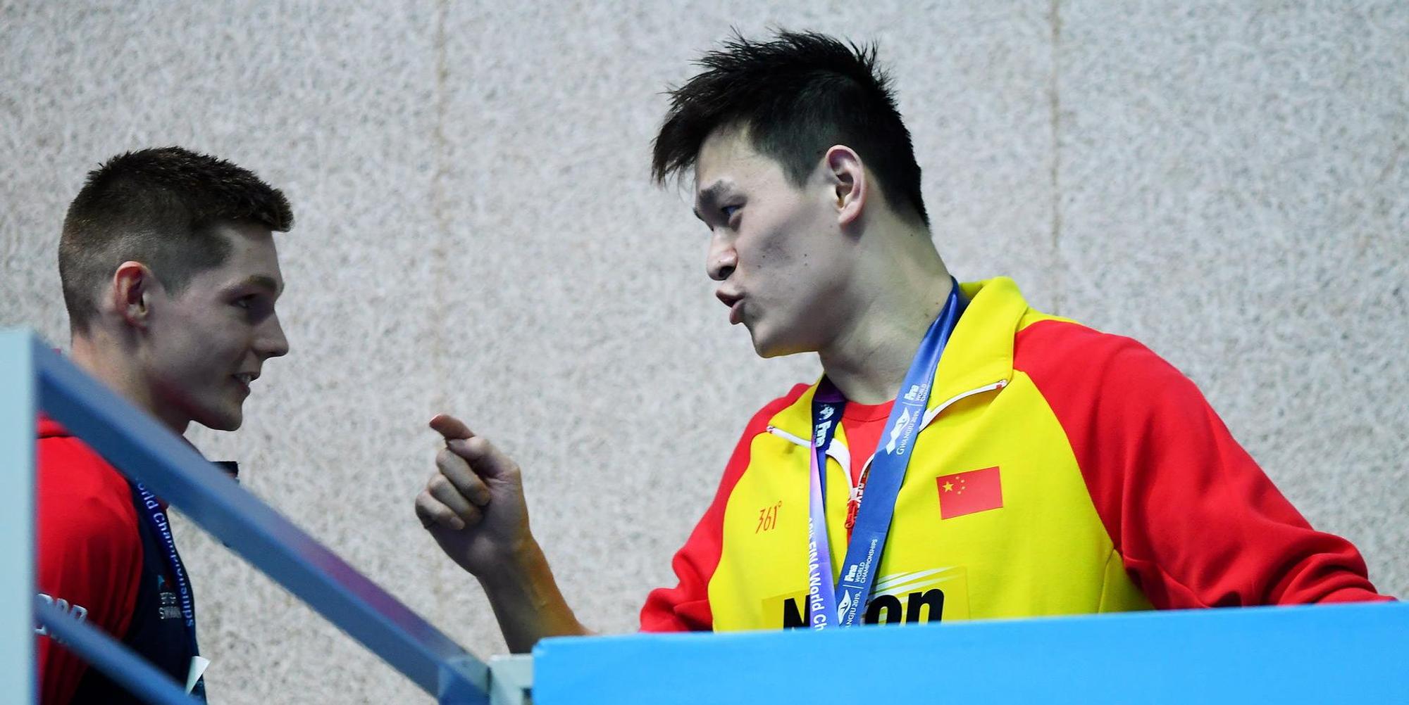 Sun Yang beschimpft Duncan Scott