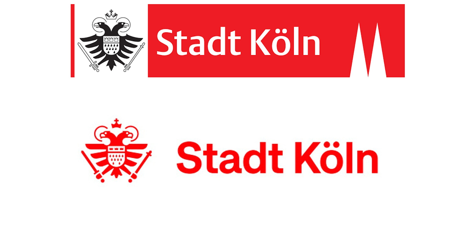 stadt köln logos alt neu
