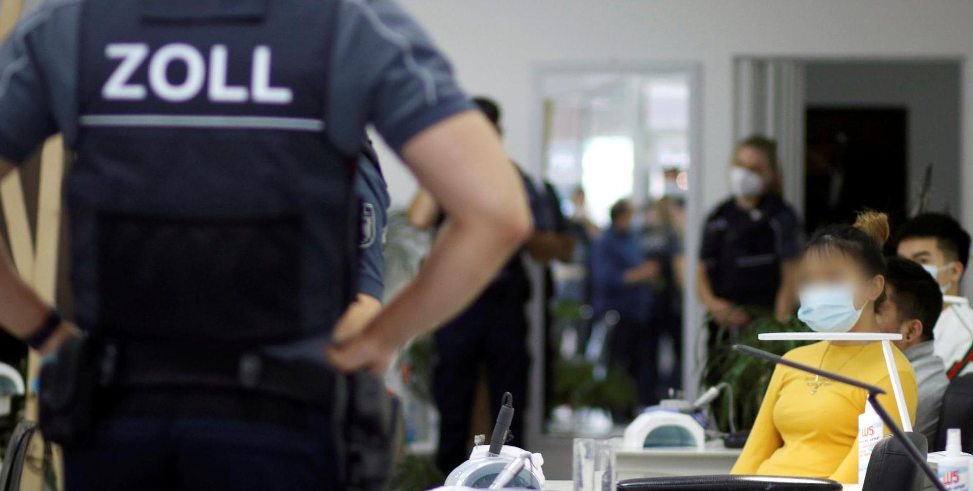 Nagelstdio Razzia gepixelt KRASNIQI