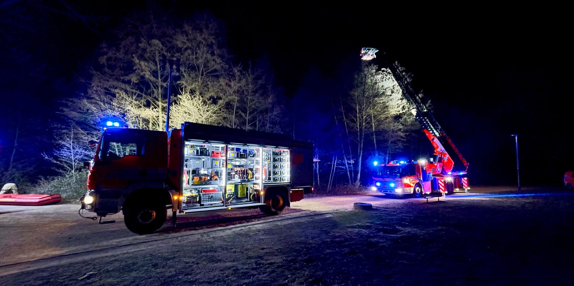 Bensberger See Eis-Einbruch