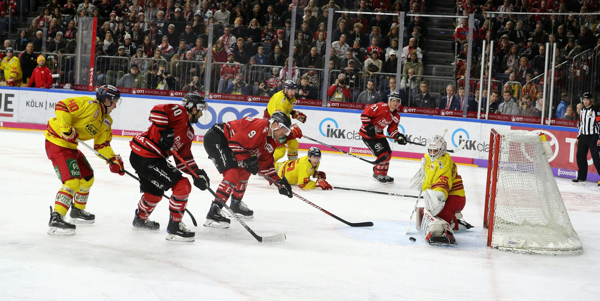 Haie gegen DEG