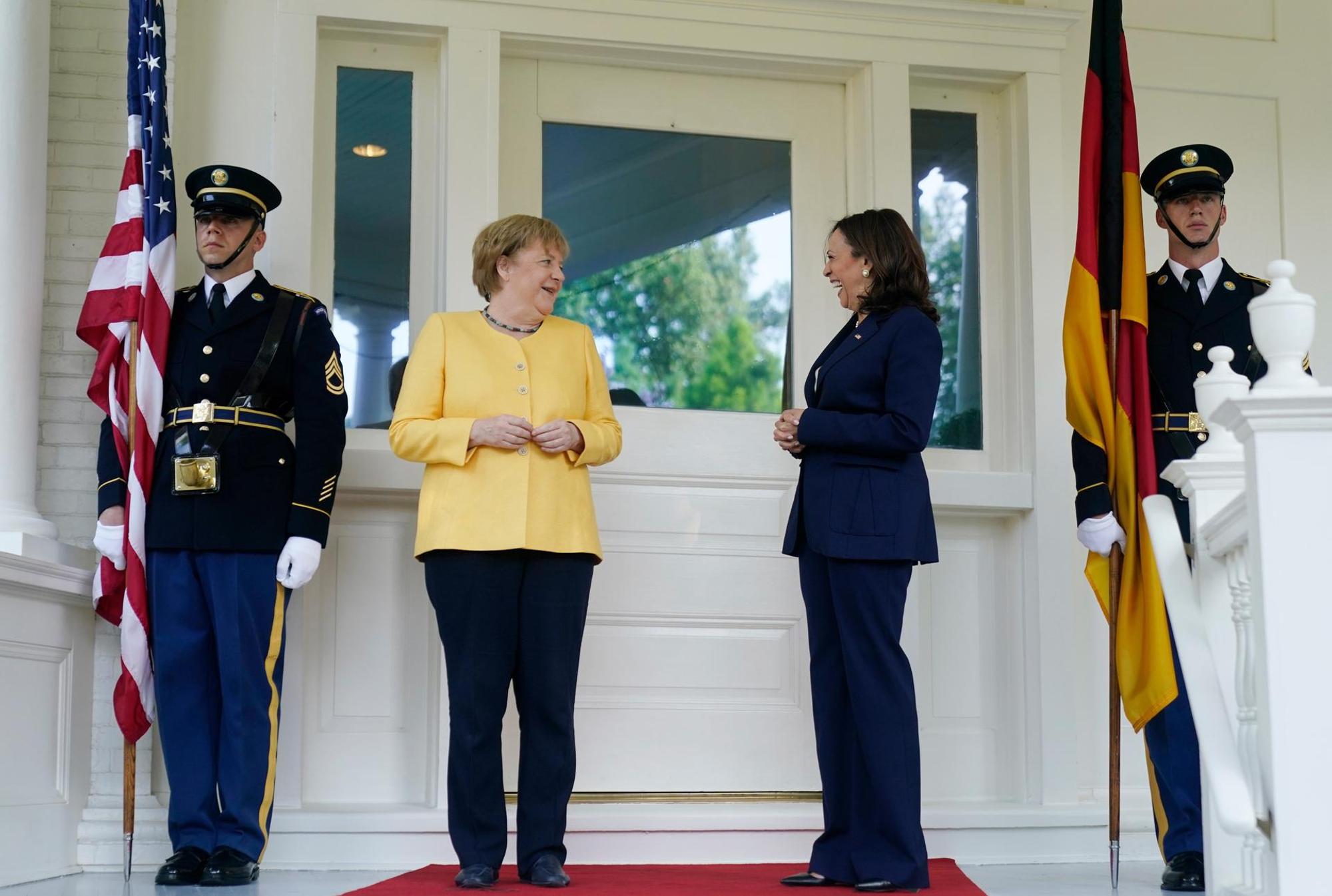 Merkel Empfang
