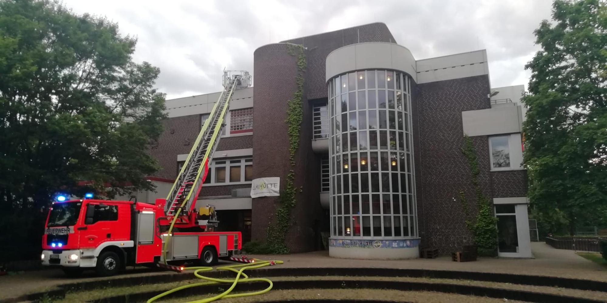 Feuer Jugendzentrum Glashütte