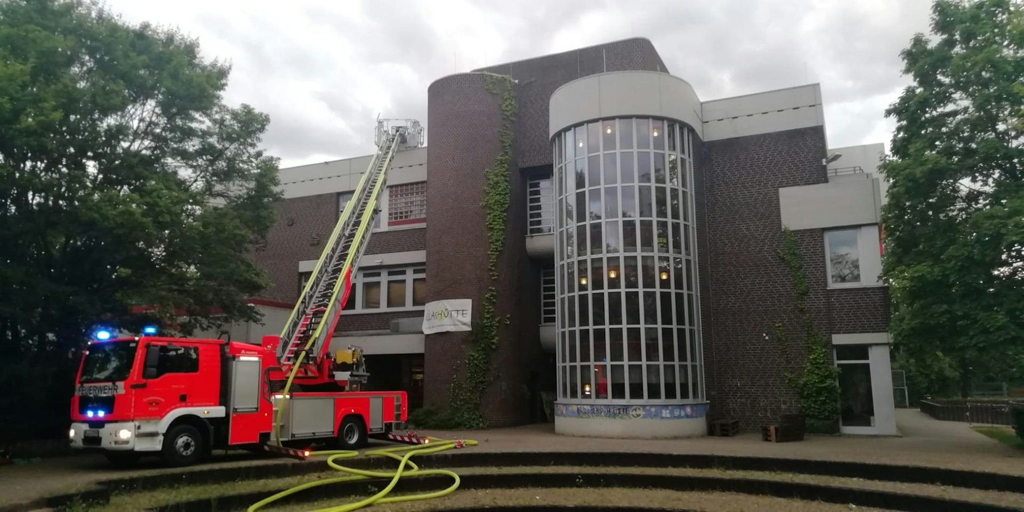 Feuer Jugendzentrum Glashütte