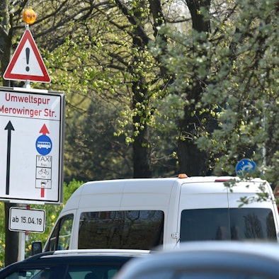 Die Umweltspur gilt ab diesem Montag