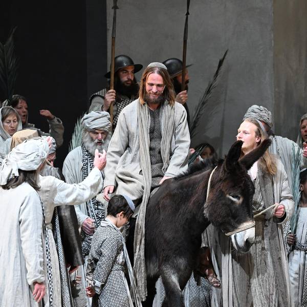 Oberammergau Einzug in Jerusalem