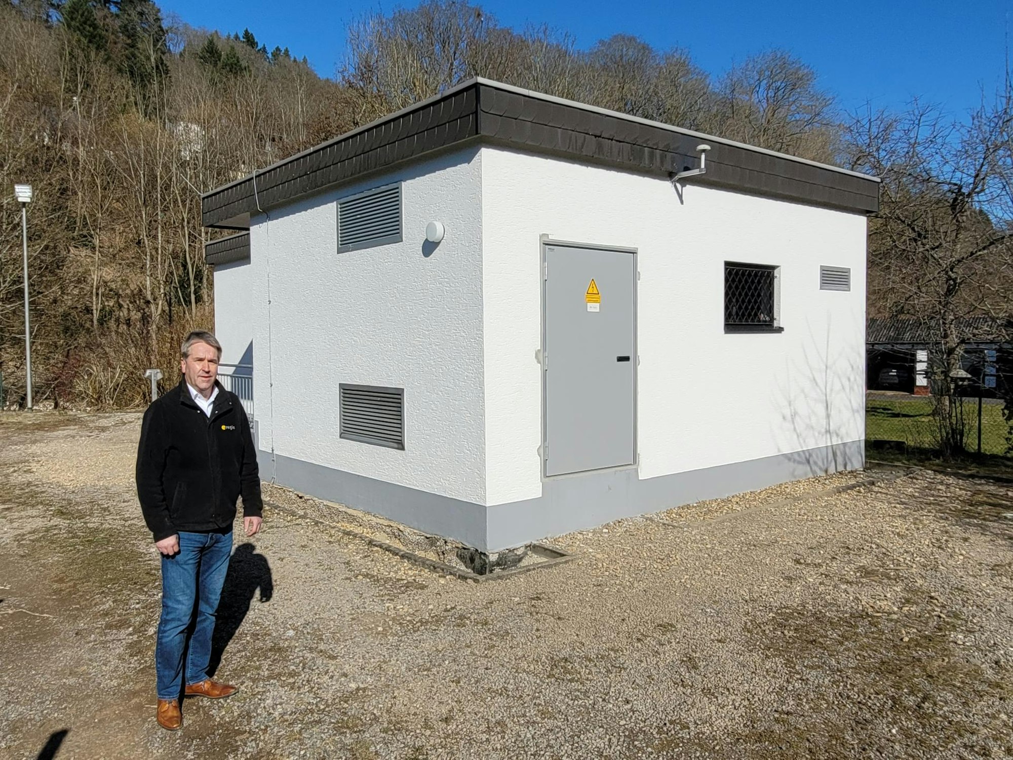 Stromausfall-Trafohäuschen